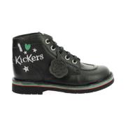 Comfort Veterschoenen Kick Col Kickers , Black , Dames