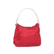 Pre-owned Nylon prada-bags Prada Vintage , Pink , Dames