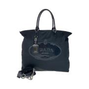 Pre-owned Canvas totes Prada Vintage , Black , Dames