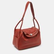 Pre-owned Leather shoulder-bags Hermès Vintage , Brown , Dames