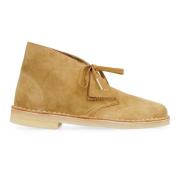 Klassieke Suede Desert Boots Clarks , Beige , Dames