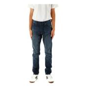 Slim Fit Mid Waist Jeans G-star , Blue , Heren