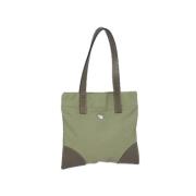 Pre-owned Canvas totes Prada Vintage , Green , Dames