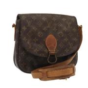 Pre-owned Canvas louis-vuitton-bags Louis Vuitton Vintage , Brown , Da...