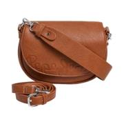 Crisha Icon Schoudertas Pepe Jeans , Brown , Dames