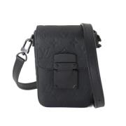 Pre-owned Canvas louis-vuitton-bags Louis Vuitton Vintage , Black , Da...