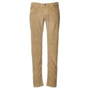 Orvieto Jeans in Zand Kleur Hand Picked , Brown , Heren