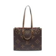 Pre-owned Leather louis-vuitton-bags Louis Vuitton Vintage , Beige , D...