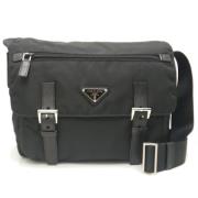 Pre-owned Canvas prada-bags Prada Vintage , Black , Dames