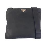 Pre-owned Canvas prada-bags Prada Vintage , Black , Dames