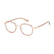 Eco Polyamide Frames met Koperen Wijzerplaat Polaroid , Brown , Unisex