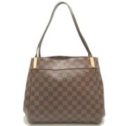 Pre-owned Canvas louis-vuitton-bags Louis Vuitton Vintage , Brown , Da...