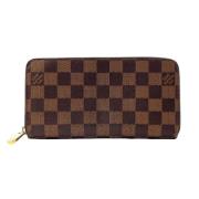 Pre-owned Canvas wallets Louis Vuitton Vintage , Brown , Dames