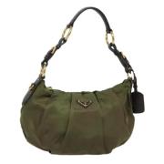 Pre-owned Nylon prada-bags Prada Vintage , Green , Dames