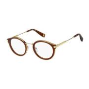 Bruine Metalen Frame Dameshorloge Marc Jacobs , Brown , Dames