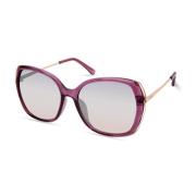 Paarse Spiegel Zonnebril Guess , Purple , Dames