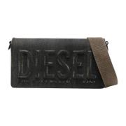 Dames Synthetisch Leren Handtas, Model X09775P1730 Diesel , Blue , Dam...