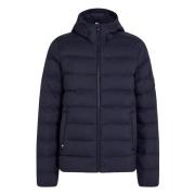 Heren Hoodie Lichtgewicht Jas Tommy Hilfiger , Blue , Heren