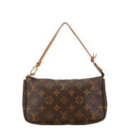 Pre-owned Canvas louis-vuitton-bags Louis Vuitton Vintage , Brown , Da...