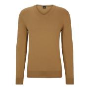 Stijlvolle Pullover Sweater Hugo Boss , Beige , Heren