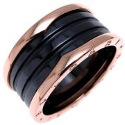 Pre-owned Rose Gold rings Bvlgari Vintage , Pink , Dames