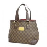 Pre-owned Fabric louis-vuitton-bags Louis Vuitton Vintage , Brown , Da...