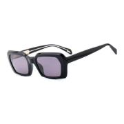 Zwarte Dames Zonnebril met Grijs Glas Police , Black , Dames