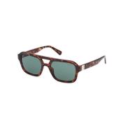 Bruine Injectie Zonnebril UV-Filter 3 Guess , Brown , Dames