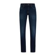 Marine Delaware Jeans Hugo Boss , Blue , Heren