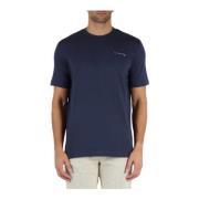 Heren Logo T-shirt John Richmond , Blue , Heren