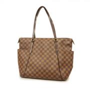 Pre-owned Fabric louis-vuitton-bags Louis Vuitton Vintage , Brown , Da...