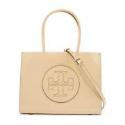 Eco-Vriendelijke Tote Tas Gemaakt van Tory Burch , Beige , Dames