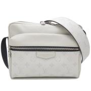 Pre-owned Leather louis-vuitton-bags Louis Vuitton Vintage , White , D...