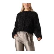 Zwarte Lynn Cardigan voor vrouwen Knit-ted , Black , Dames