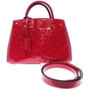 Pre-owned Canvas louis-vuitton-bags Louis Vuitton Vintage , Red , Dame...