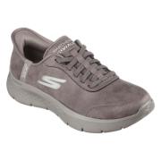 GA Flex Sneakers Skechers , Gray , Dames