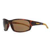 Blauwe Hars UV-filter Zonnebril Timberland , Brown , Heren