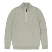 Groene Clifden Halfzip Trui Butcher of Blue , Green , Heren