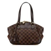 Pre-owned Canvas louis-vuitton-bags Louis Vuitton Vintage , Brown , Da...