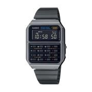 Vintage Rekenmachine Digitaal Roestvrij Stalen Horloge Casio , Black ,...