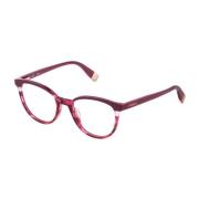 Multicolor plastic frames met roze wijzerplaat Furla , Red , Dames