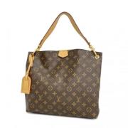 Pre-owned Fabric louis-vuitton-bags Louis Vuitton Vintage , Brown , Da...