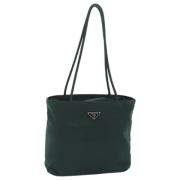 Pre-owned Nylon prada-bags Prada Vintage , Green , Dames