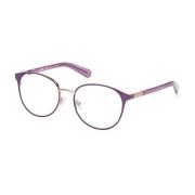 Paarse metalen frames met UV-filter Guess , Purple , Dames