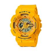 Bruine harsen horloge met quartzmechanisme Casio , Yellow , Heren