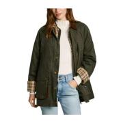 Babette Jack met Afneembare Vest Pepe Jeans , Green , Dames