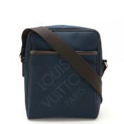 Pre-owned Canvas louis-vuitton-bags Louis Vuitton Vintage , Blue , Dam...