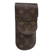 Pre-owned Canvas home-office Louis Vuitton Vintage , Brown , Dames