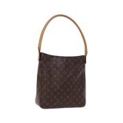 Pre-owned Canvas louis-vuitton-bags Louis Vuitton Vintage , Brown , Da...