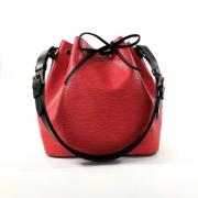 Pre-owned Leather crossbody-bags Louis Vuitton Vintage , Red , Dames